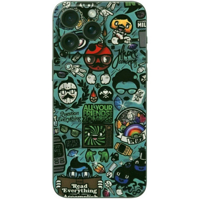 Αυτοκόλλητο Skin Προστασίας Πλάτης iPhone Gams Premium Vinyl Skin Back Plate - 3D BloodVector (GAMS-VNL-SKIN-BV-001)