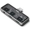 Αντάπτορας Satechi Mobile XR Hub with Audio για Γυαλιά AR/XR Type-C (male) σε 1 x Type-C 100W / 1 x Type-C 10Gbps 4K@60Hz / 1 x 3.5mm AUX Jack - Space Grey (ST-HXRAJM)