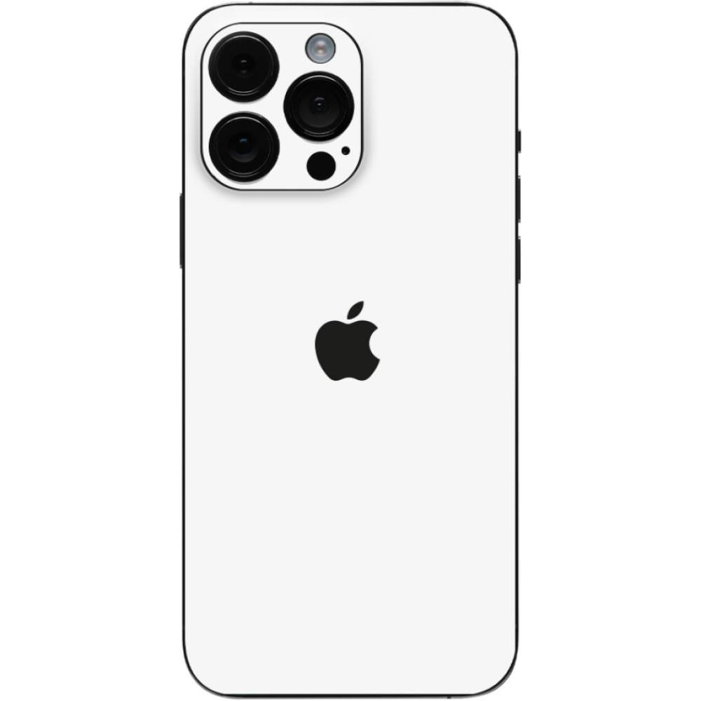Αυτοκόλλητο Skin Προστασίας Πλάτης iPhone Gams Premium Vinyl Skin Back Plate - White Matte (GAMS-VNL-SKIN-WM-001)