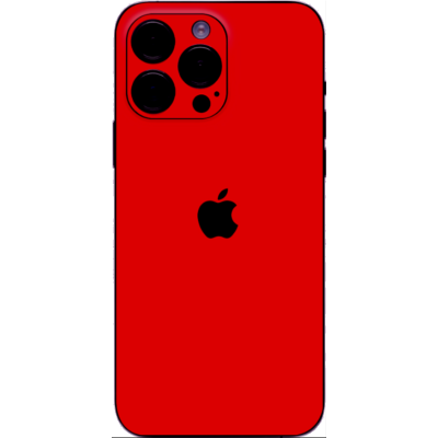 Αυτοκόλλητο Skin Προστασίας Πλάτης iPhone Gams Premium Vinyl Skin Back Plate - Red Matte (GAMS-VNL-SKIN-RM-001)