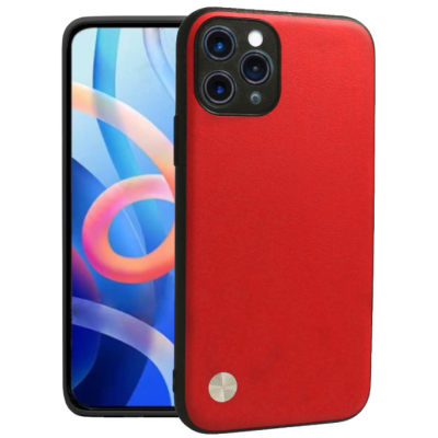 Θήκη iPhone 11 Pro Bodycell Vegan Cover Σκληρή - Red (5206015075445)