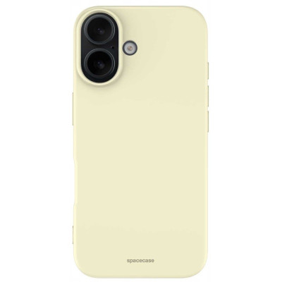 Θήκη iPhone 16 Spacecase Silicone Case Σιλικόνης - Bone (5905719111519)