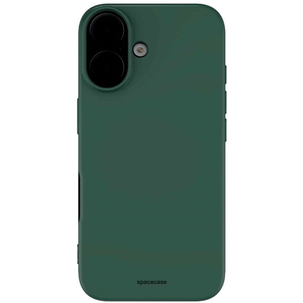 Θήκη iPhone 16 Spacecase Silicone Case Σιλικόνης - Dark Green (5905719111502)