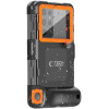 Universal Αδιάβροχη Θήκη Κινητού Tech-Protect Diving Waterproof για Smartphone 6.7" έως 15m IPX8 - Black / Orange (5906302310234)
