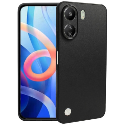 Θήκη Xiaomi Redmi 13C 4G / Poco C65 Bodycell Vegan Cover Σκληρή - Black (5206015078491)