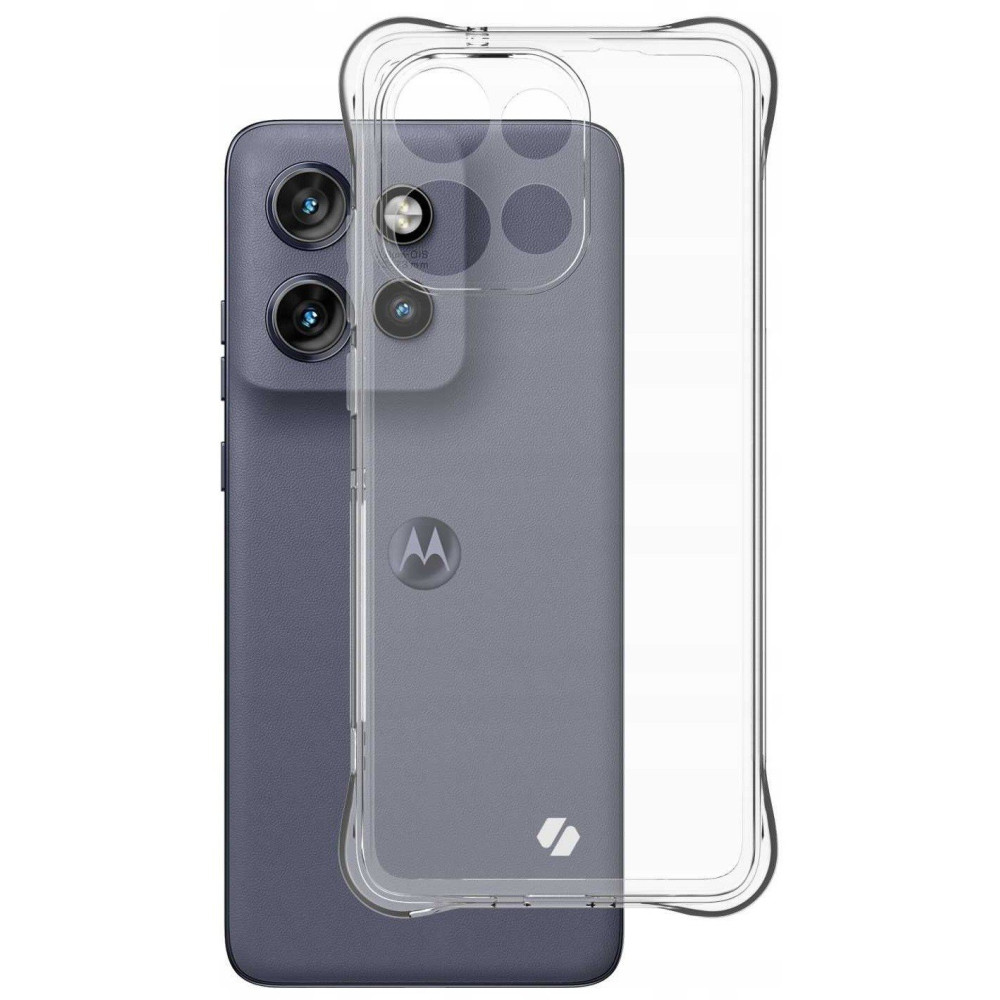 Θήκη Motorola Edge 50 Neo / ThinkPhone 25 Spacecase Anti-Shock Διάφανη Σιλικόνης 1mm - Clear (5905719113568)
