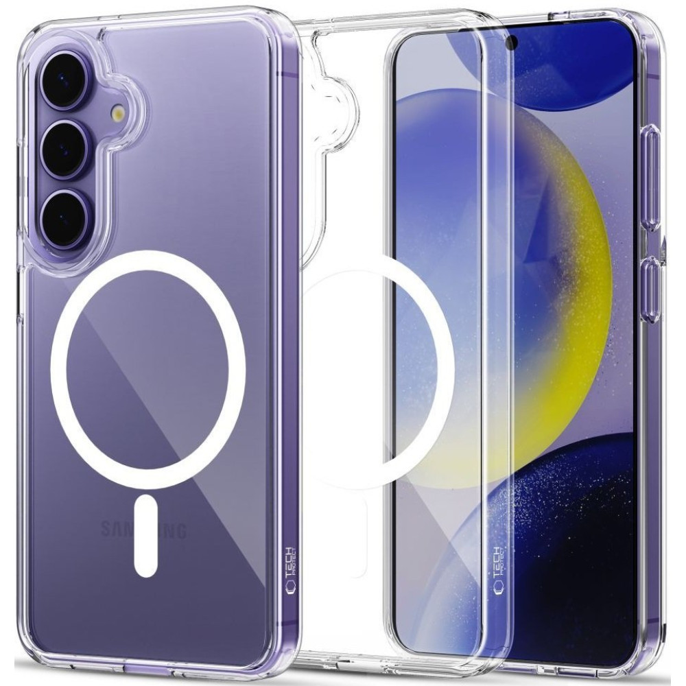 Θήκη Samsung Galaxy S25 Plus Tech-Protect FlexAir Hybrid Σκληρή Διάφανη με MagSafe - Clear (5906302322244)