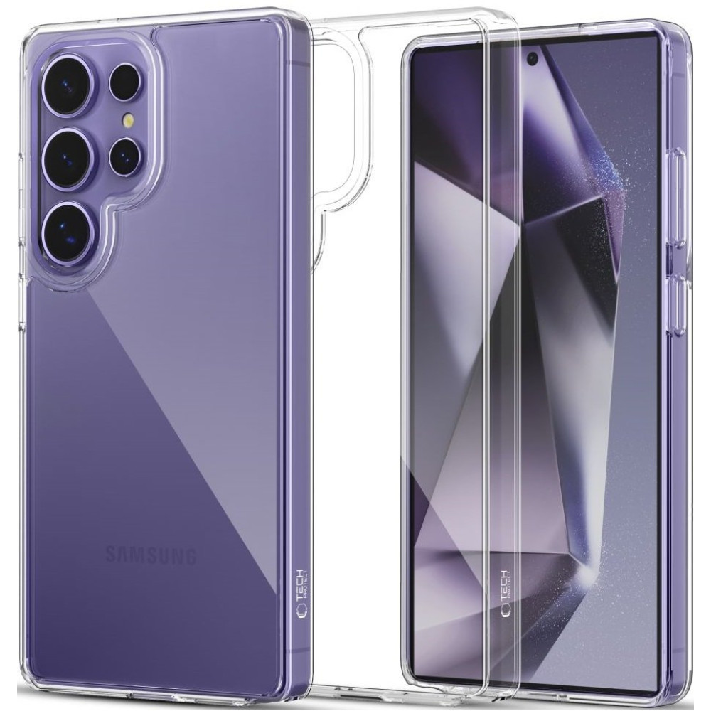 Θήκη Samsung Galaxy S25 Ultra Tech-Protect FlexAir Hybrid Σκληρή Διάφανη - Clear (5906302322350)