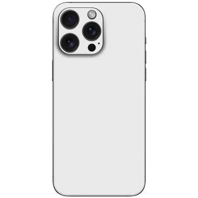 Αυτοκόλλητο Skin Προστασίας Πλάτης iPhone 16 Pro Max Gams Premium Vinyl Skin Back Plate - White Matte (GAMS-VNL-SKIN-WM-001-083)