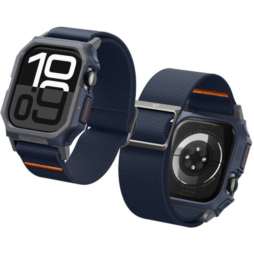 Θήκη Apple Watch 11 / 10 46mm Spigen Lite Fit Pro Unibody - Navy Blue (ACS08925)