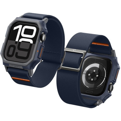 Θήκη Apple Watch 11 / 10 46mm Spigen Lite Fit Pro Unibody - Navy Blue (ACS08925)