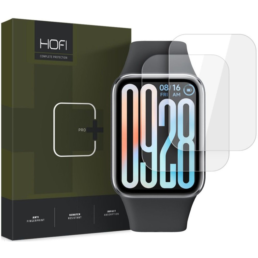 Μεμβράνη Προστασίας Xiaomi Smart Band 9 Pro Hofi Hydrogel Hydroflex Pro+ Οθόνης 2 Τεμάχια - Clear (5906302360789)