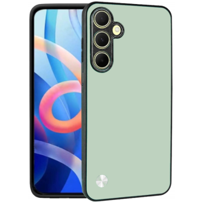 Θήκη Samsung Galaxy M15 Bodycell Vegan Cover Σκληρή - Light Green (5206015076992)