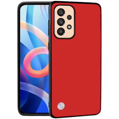 Θήκη Samsung Galaxy A33 5G Bodycell Vegan Cover Σκληρή - Red (5206015076640)
