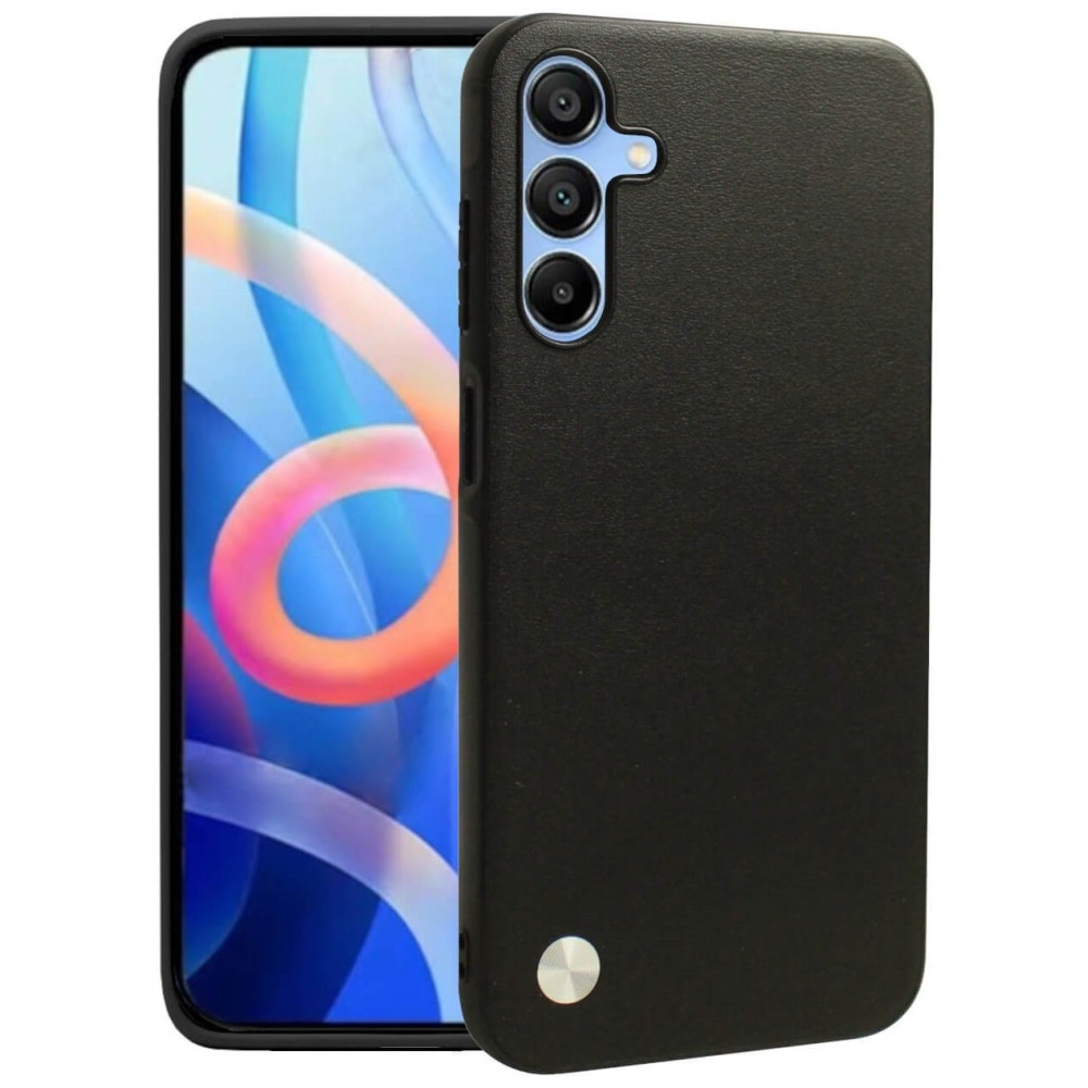 Θήκη Samsung Galaxy A34 Bodycell Vegan Cover Σκληρή - Black (5206015076657)
