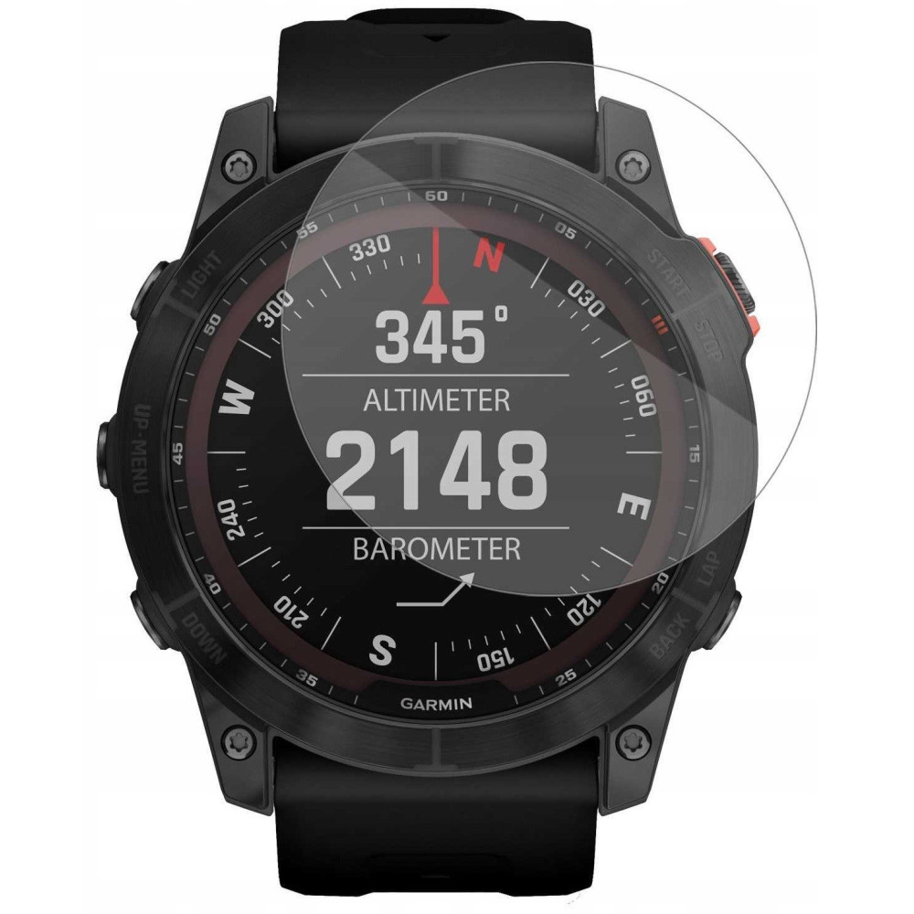 Tempered Glass Garmin Fenix 8 51mm Spacecase Smartwatch Glass 2.5D Αντιχαρακτικό Γυαλί Προστασίας Οθόνης - Clear (5905719113995)