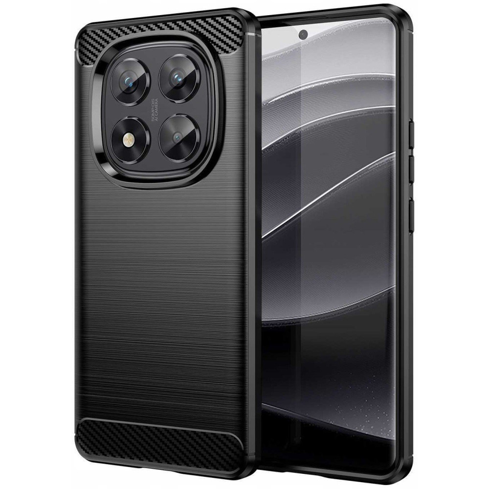 Θήκη Xiaomi Redmi Note 14 Pro 5G Spacecase Carbon Σιλικόνης - Black (5905719113681)