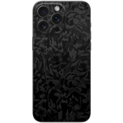 Αυτοκόλλητο Skin Προστασίας Πλάτης iPhone 16 Pro Gams Premium Vinyl Skin Back Plate - Camo Black (GAMS-VNL-SKIN-CB-001-084)