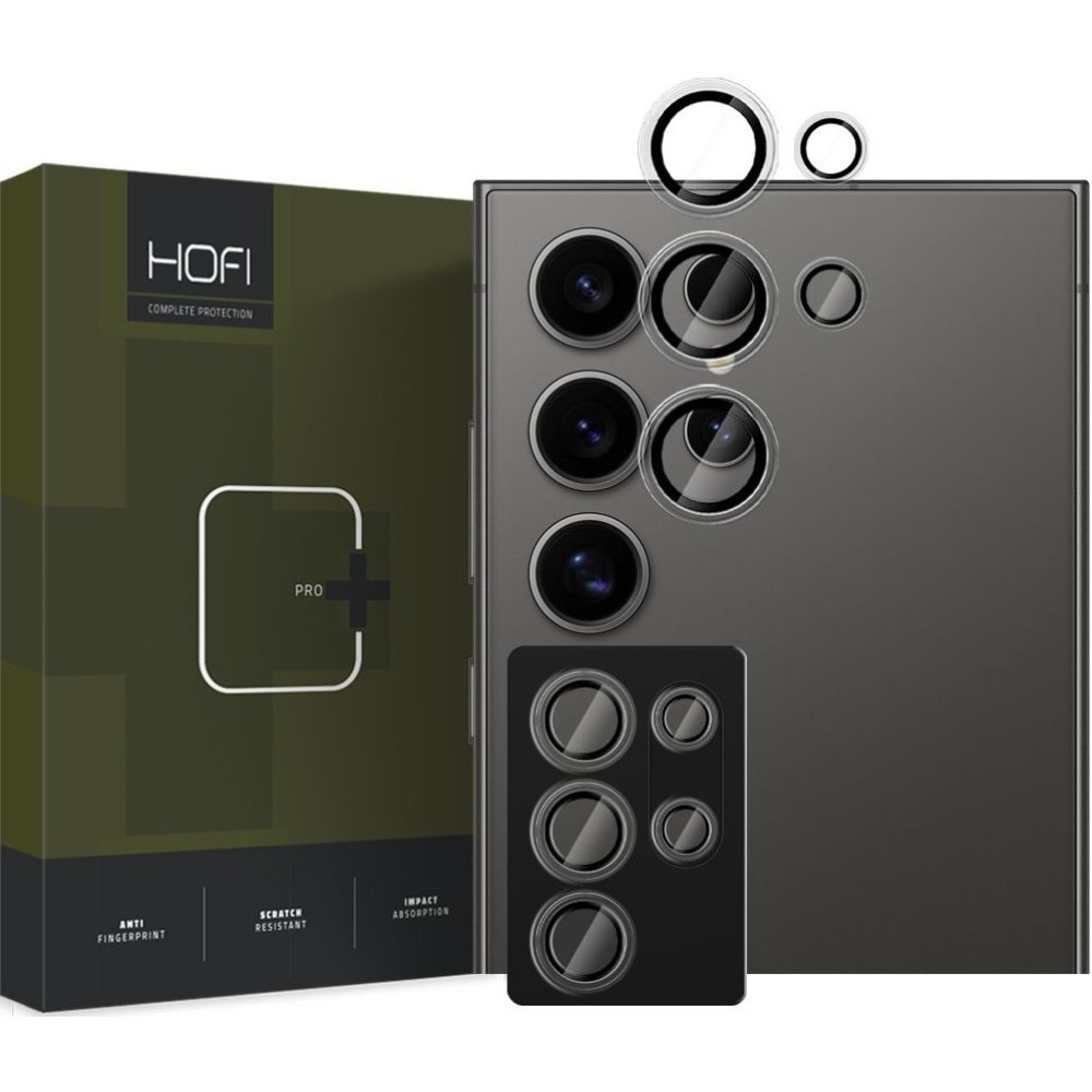 Tempered Glass Samsung Galaxy S25 Ultra Hofi Camring Pro+ Αντιχαρακτικό Γυαλί Προστασίας για Φακό Κάμερας - Clear (5906302322336)