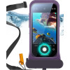 Θήκη iPhone 15 / 14 / 13 ESR Waterproof Pouch Pro Αδιάβροχη με Λουράκι IPX8 - Purple (4894240195512)
