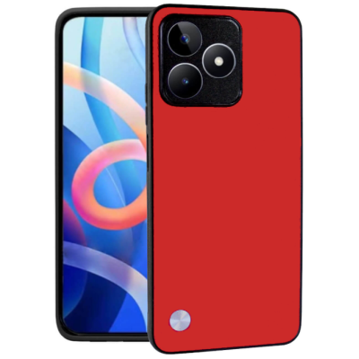 Θήκη Realme C53 / Narzo N53 Bodycell Vegan Cover Σκληρή - Red (5206015076282)