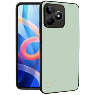 Θήκη Realme C53 / Narzo N53 Bodycell Vegan Cover Σκληρή - Light Green (5206015076275)