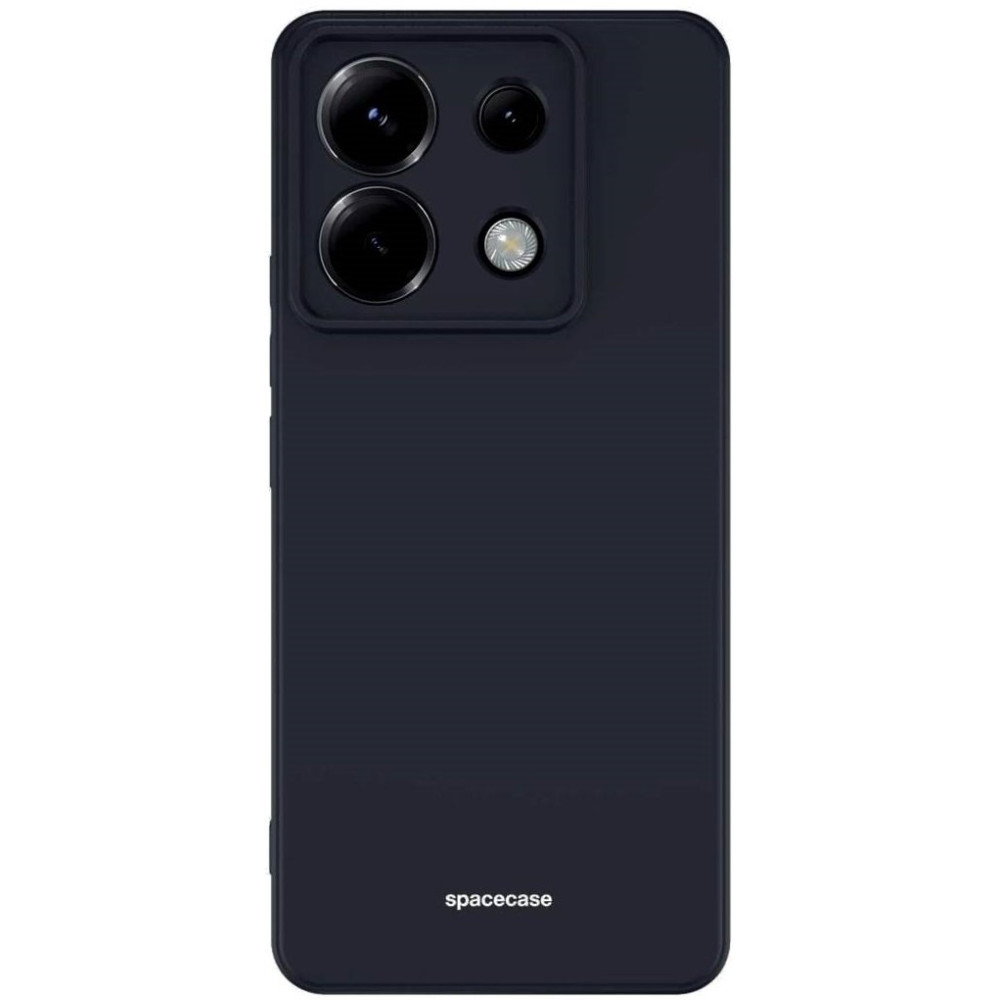 Θήκη Xiaomi Redmi Note 13 Pro 5G / Poco X6 Spacecase Silicone Case Σιλικόνης - Black (5905719107963)