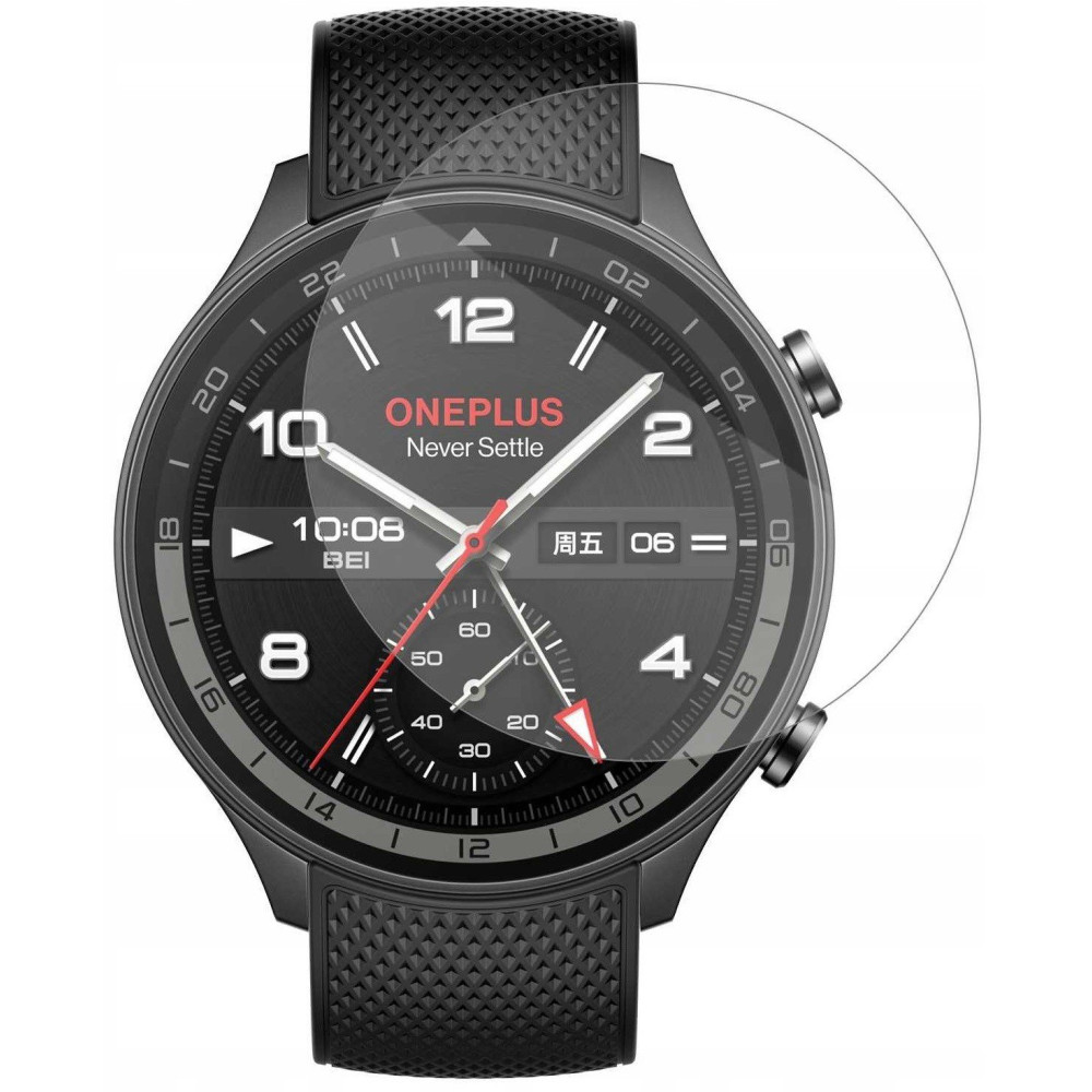 Tempered Glass OnePlus Watch 2R Spacecase Smartwatch Glass 2.5D Αντιχαρακτικό Γυαλί Προστασίας Οθόνης - Clear (5905719117276)