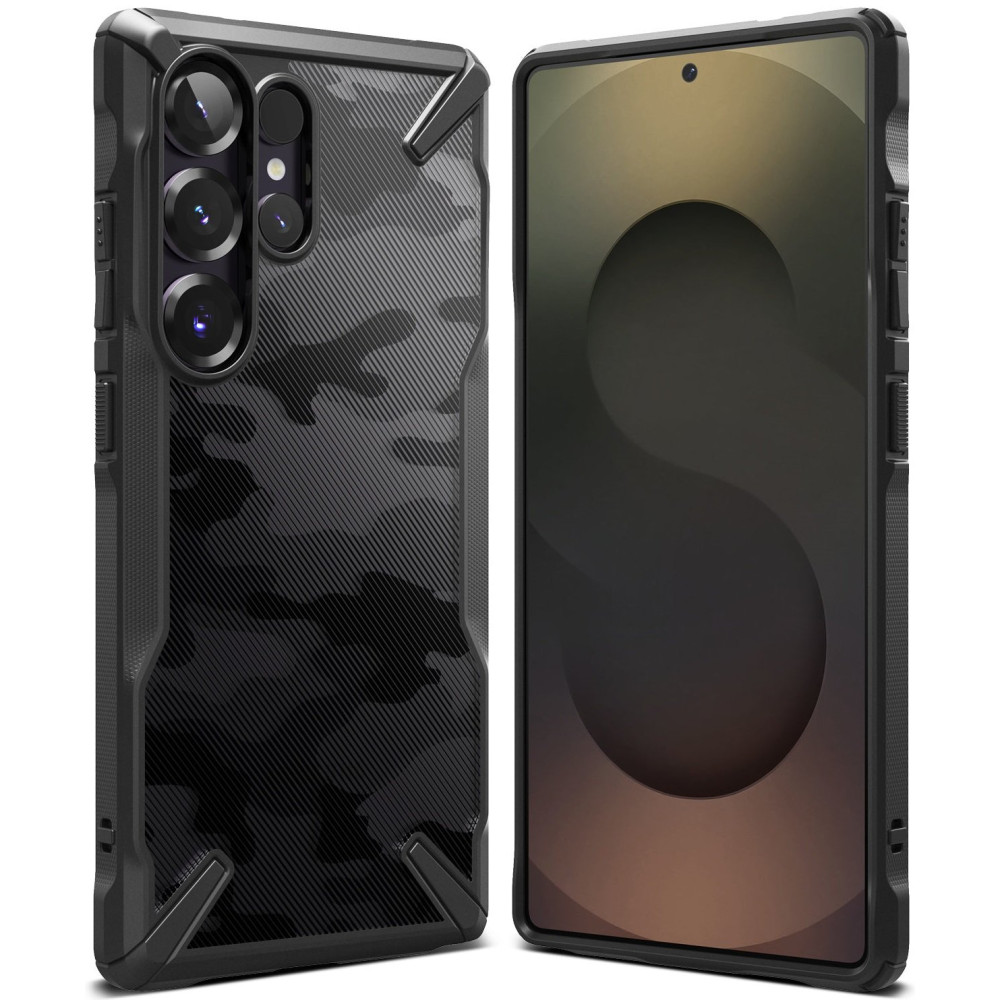 Θήκη Samsung Galaxy S25 Ultra Ringke Fusion X Σκληρή - Camo Black (8800274969131)