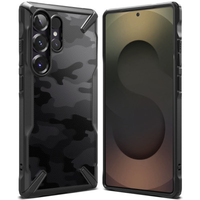 Θήκη Samsung Galaxy S25 Ultra Ringke Fusion X Σκληρή - Camo Black (8800274969131)
