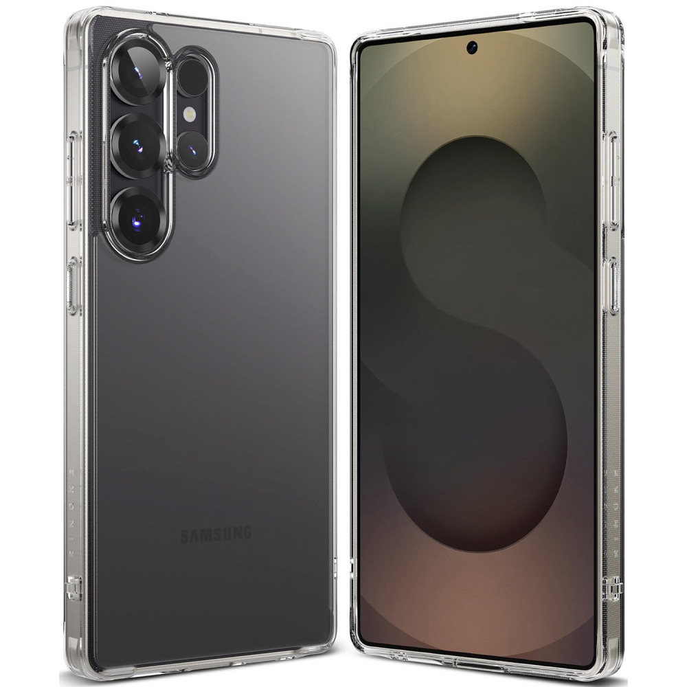 Θήκη Samsung Galaxy S25 Ultra Ringke Fusion Σκληρή με TPU Bumper - Matte Clear (8800274968912)