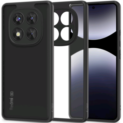 Θήκη Xiaomi Redmi Note 14 Pro 5G / Poco X7 Tech-Protect MagMat Σκληρή Ημιδιάφανη - Matte Black (5906302361458)