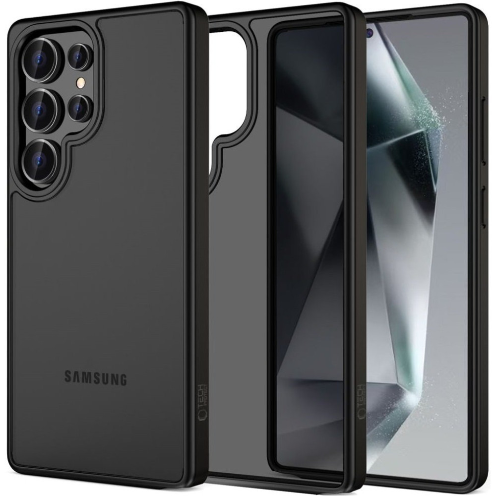 Θήκη Samsung Galaxy S25 Ultra Tech-Protect MagMat Σκληρή Ημιδιάφανη - Matte Black (5906302322374)