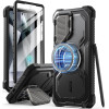 Θήκη Samsung Galaxy S25 Ultra Supcase i-Blason Armorbox Mag Ανθεκτική με MagSafe & Μεταλλικό Κάλυμμα για την Κάμερα - Black (843439156524)