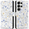 Θήκη Samsung Galaxy S25 Ultra Tech-Protect Wallet Πορτοφόλι - Spring Flowers (5906302360475)
