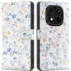 Θήκη Xiaomi Redmi Note 14 Pro 5G / Poco X7 Tech-Protect Wallet Πορτοφόλι - Spring Flowers (5906302361571)