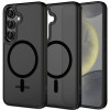 Θήκη Samsung Galaxy S25 Plus Tech-Protect MagMat Σκληρή Ημιδιάφανη με MagSafe - Matte Black (5906302322268)