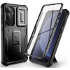 Θήκη Samsung Galaxy S25 Tech-Protect Kevlar Cam Plus Full Body 360° Ανθεκτική με Κάλυμμα για την Κάμερα - Black (5906302321728)
