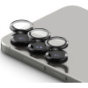 Tempered Glass Samsung Galaxy S25 Ringke Camera Lens Frame Glass Αντιχαρακτικό Γυαλί Προστασίας για Φακό Κάμερας 2 Τεμάχια - Black (8800274968462)