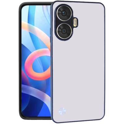 Θήκη Realme C55 Bodycell Vegan Cover Σκληρή - Light Blue (5206015076305)