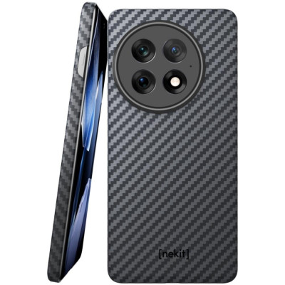 Θήκη OnePlus 13 Nekit Fiber Σκληρή με MagSafe Aramid Fiber 1mm 1500D Kevlar - Black (8719246469329)