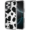 Θήκη iPhone 16 Pro HappyCase Joy Διάφανη Σκληρή με MagSafe - Spotty Cow (8719246462320)