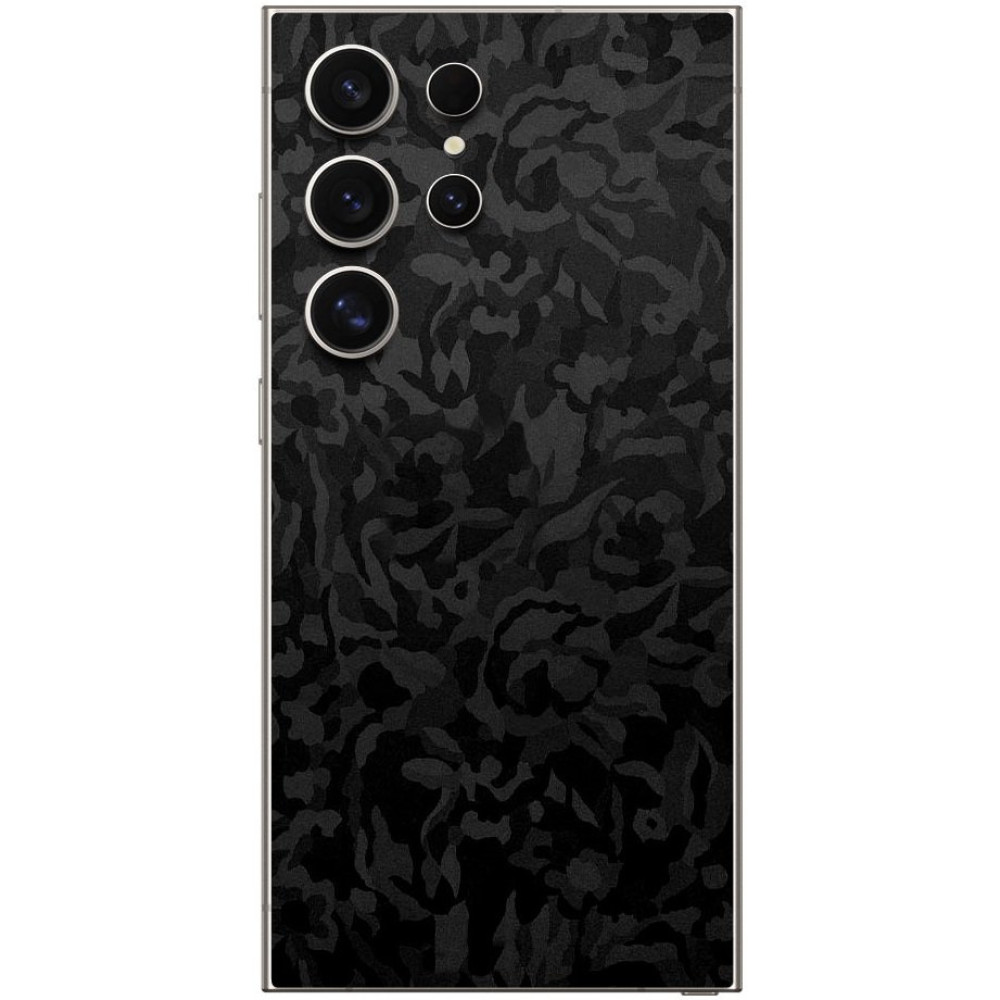 Αυτοκόλλητο Skin Προστασίας Πλάτης Samsung Galaxy S25 Ultra Gams Premium Vinyl Skin Back Plate - Camo Black (GAMS-VNL-SKIN-CB-002-216)