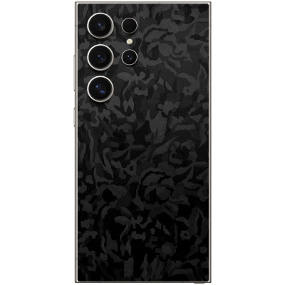 Αυτοκόλλητο Skin Προστασίας Πλάτης Samsung Galaxy S25 Ultra Gams Premium Vinyl Skin Back Plate - Camo Black (GAMS-VNL-SKIN-CB-002-216)