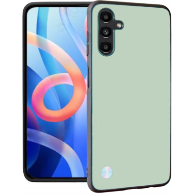 Θήκη Samsung Galaxy A34 Bodycell Vegan Cover Σκληρή - Light Green (5206015076671)