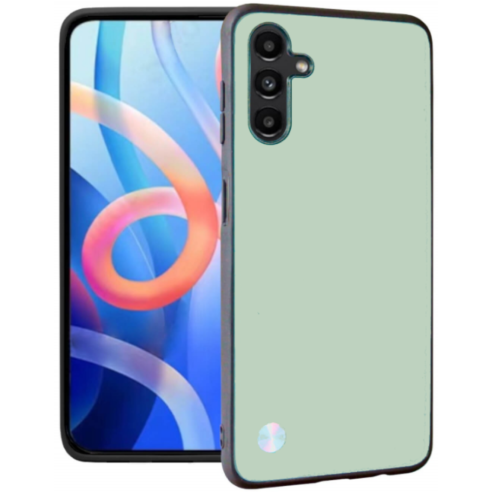 Θήκη Samsung Galaxy A54 Bodycell Vegan Cover Σκληρή - Light Green (5206015076916)