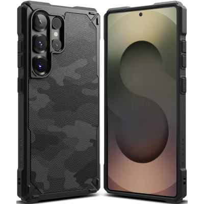 Θήκη Samsung Galaxy S25 Ultra Ringke Rugged Gear Ανθεκτική Σιλικόνης - Camo Black (8800274969391)