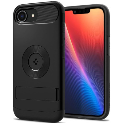 Θήκη iPhone 16e Spigen Slim Armor MagFit με MagSafe - Black (ACS09129)