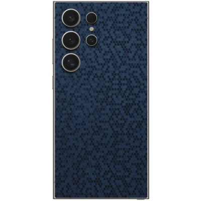 Αυτοκόλλητο Skin Προστασίας Πλάτης Samsung Galaxy S25 Ultra Gams Premium Vinyl Skin Back Plate - Honeycomb Blue (GAMS-VNL-SKIN-HBL-002-216)
