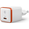 Φορτιστής Spigen EE301EU ArcStation Essential Τοίχου με 1 x Type-C 30W - White (ACH08449)